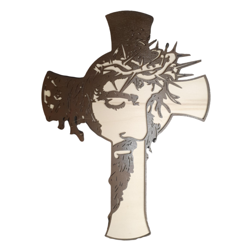 Kreuz Laser Christus